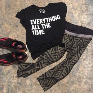 Black tee shirt by Chaser